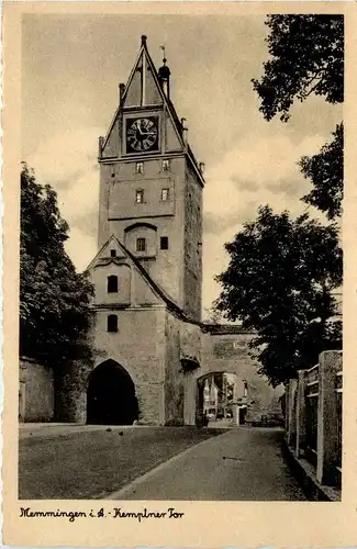 Bayern/Allgaü - Memmingen, Kemptner Tor -333786