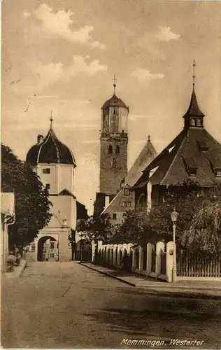 Bayern/Allgäu - Memmingen - Westertor -334058