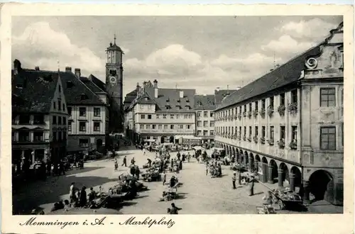 Bayern/Allgaü - Memmingen, Marktplatz -333904