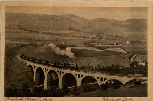 Viadukt bei Lewin mit Eisenbahn -233600