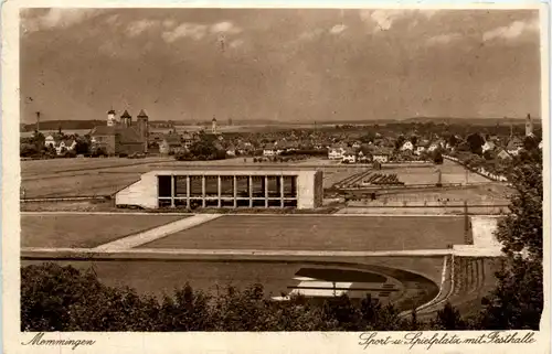 Bayern/Memmingen - Sport- und Spielplatz mit Festhalle -335128