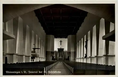 Bayern/Allgaü - Memmingen, Inneres der St. Josefskirche -333834