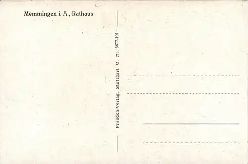 Bayern/Allgaü - Memmingen, Rathaus -333854