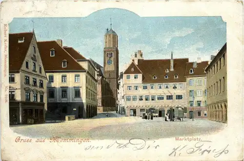 Bayern/Memmingen - Marktplatz -335194