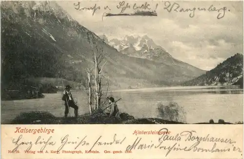 Kaisergebirge, Kufstein und Umgebung/Tirol - Hintersteinersee -327350