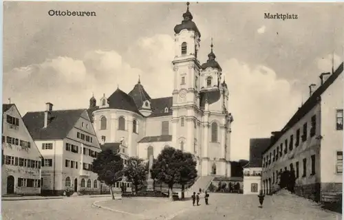 Bayern/Allgäu - Ottobeuren, Marktplatz -334162