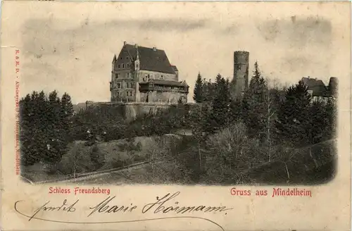 Bayern/Allgäu - Mindelheim, Schloss Freundsberg -334280