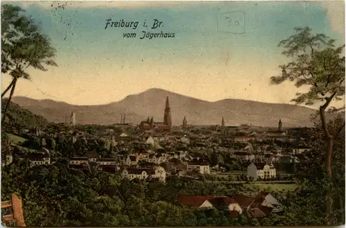 Freiburg i.B. - vom Jägerhaus -327208