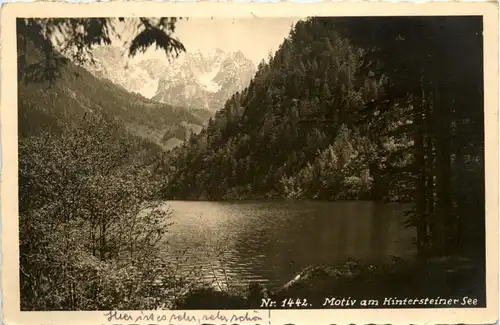 Kaisergebirge, Kufstein und Umgebung/Tirol - Motiv am Hintersteiner See -327296