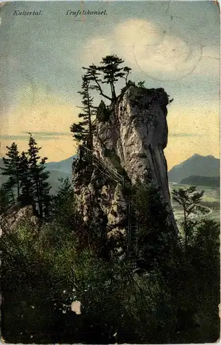 Kaisergebirge, Kufstein und Umgebung/Tirol - Teufelskanzel -327248