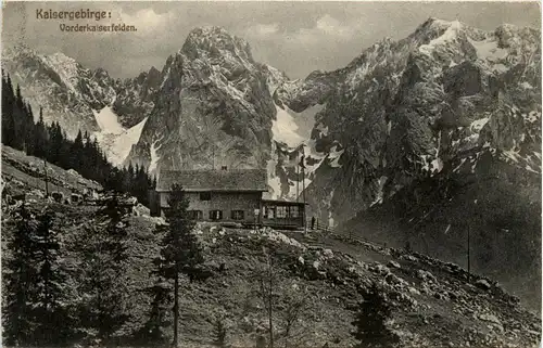 Kaisergebirge, Kufstein und Umgebung/Tirol - Vorderkaiserfelden -327316