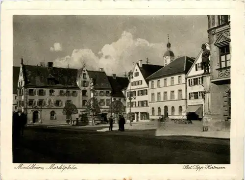 Bayern/Allgäu - Mindelheim, Marktplatz -334678