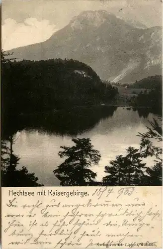 Kaisergebirge, Kufstein und Umgebung/Tirol - Hechtsee -327418