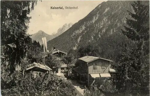 Tirol/Kaisergebirge/Kufstein und Umgebung - Kaisertal, Veitenhof -334770