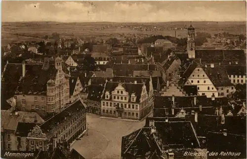 Bayern/Allgaü - Memmingen, Blick auf das Rathaus -333870