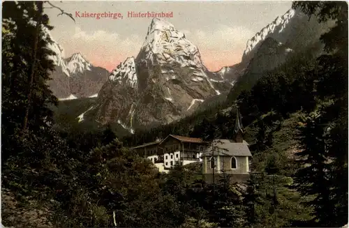 Tirol/Kaisergebirge/Kufstein und Umgebung - Hinterbärnbad -334776