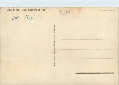 Kaisergebirge, Kufstein und Umgebung/Tirol - Inntal und Kaisergebirge -327236