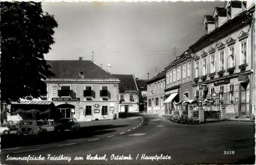 Steiermark/div. Orte - Sommerfrische Friedberg am Wechsel, Hauptplatz -335240