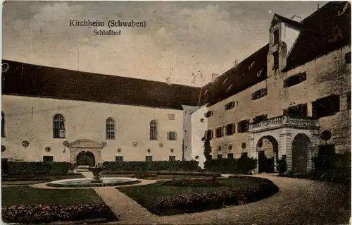 Bayern/Allgäu - Kichheim (Schwaben), Schlosshof -334168