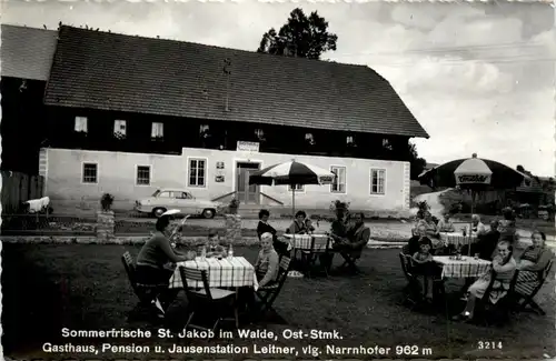 Steiermark/div. Orte - St. Jakob im Walde, Gasthaus und Pension leitner, vlg. Narrnhofer -335280