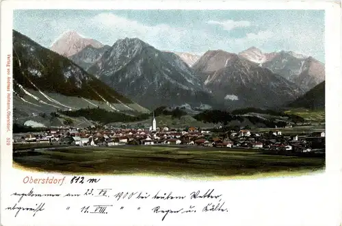 Oberstdorf/Allgäu und Umgebubung - Oberstdorf, -318676