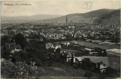 Freiburg i.B. - vom Hildaturm -327182