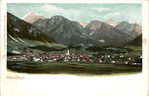 Oberstdorf/Allgäu und Umgebubung - Oberstdorf, -318716