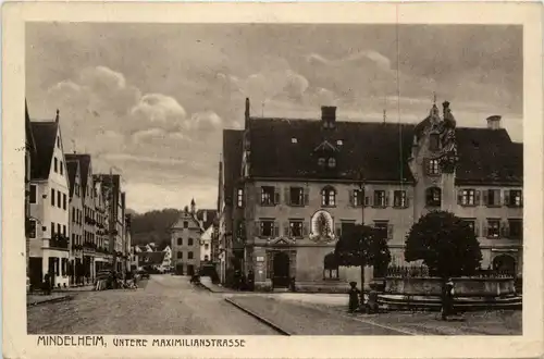 Bayern/Mindelheim - Untere Maximilianstrasse -335206