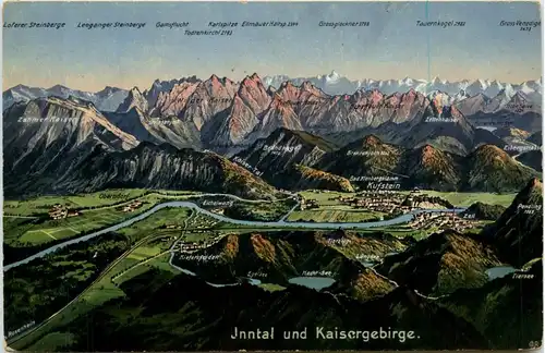 Kaisergebirge, Kufstein und Umgebung/Tirol - Inntal und Kaisergebirge -327234