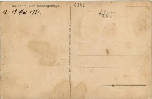 Kaisergebirge, Kufstein und Umgebung/Tirol - Inntal und Kaisergebirge -327234