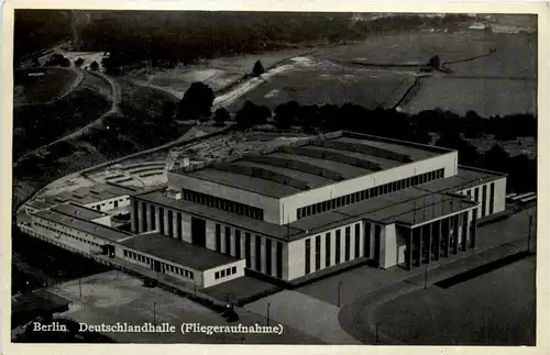 Berlin - Deutschlandhalle Fliegeraufnahme -406944