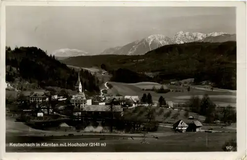 Kärnten, diverse Orte und Seen und Berge - Keutschach mit Hochobir -327518