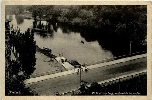 Partie von der Burg Giebichenstein - Halle an der Saale -407138