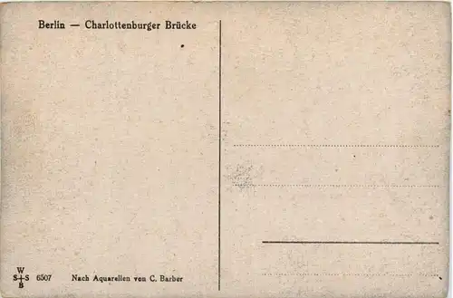 Berlin/diverse Stadtteile - Berlin, Chartlottenburger Brücke -318936