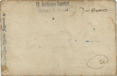 München - Deutsches Turnfest 1923 -407242