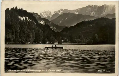 Kaisertal/Tirol - Hechtsee mit dem Kaisergebirge bei Kufstein -327542