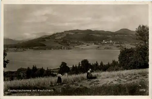 Keutschachersee mit Keutschach -327496