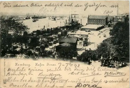 Hamburg/diverse Stadtteile - Hamburg, Hafen Jonas -319036