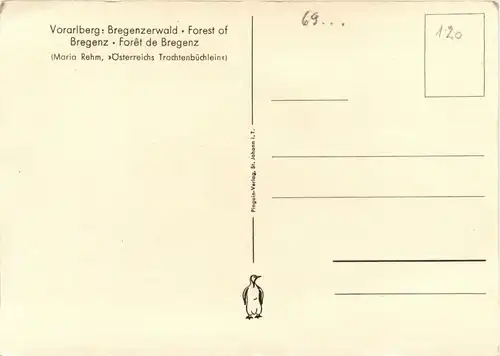 Vorarlberg/Bregenz/ Lindau und Umgebung - Maria Rehm - österreichs Trachtenbüchlein -335412