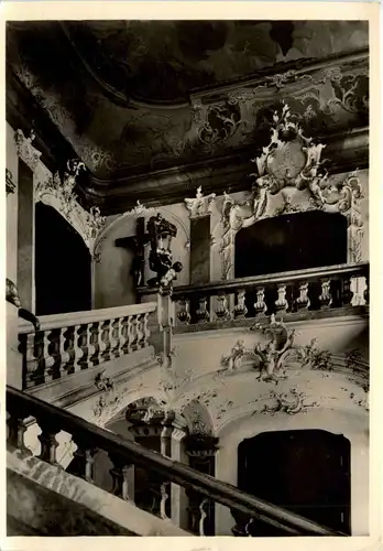 Passau, Bayern - Neue Bischöfliche Residenz - Stiegenhaus 1768 -327770