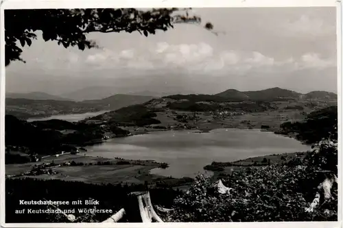 Keutschachersee mit Blick auf keutschach und Wörthersee -327550