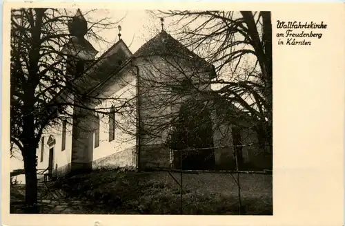 Wallfahrtskirche am Freudenberg in Kärnten -327598