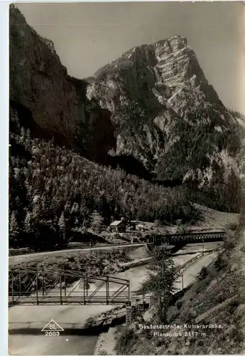 Admont/Gesäuse/Steiermark und Umgebung - Gesäusestrasse, kumerbrücke, Planspitze -335564