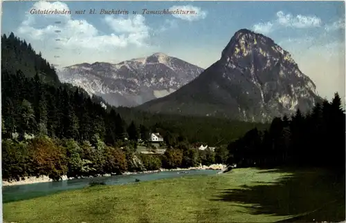 Admont/Gesäuse/Steiermark und Umgebung - Gstatterboden mit kl. Buchstein und Tamischbachturm -335738