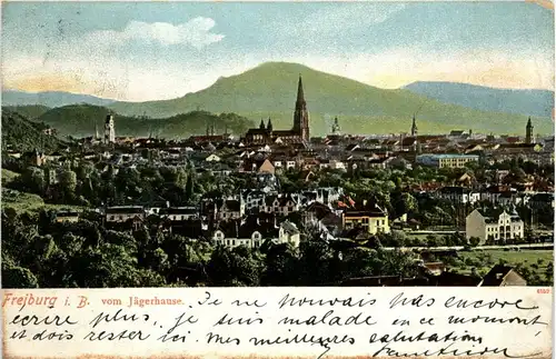 Freiburg i.B. - vom Jägerhause -327146