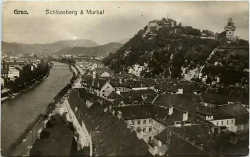 Graz/Steiermark - Schlossberg und Murkai -336162