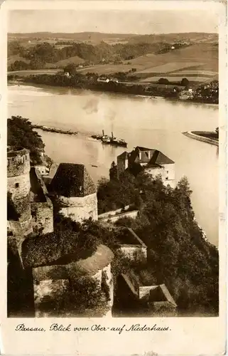 Passau/Bayern - Passau, Blick vom Obehaus auf Niederhaus -319576