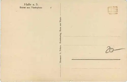Börse am Marktplatz - Halle an der Saale -407012