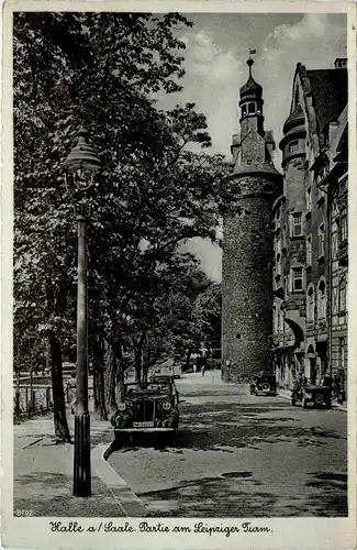 Leipziger Turm Halle an der Saale -407178