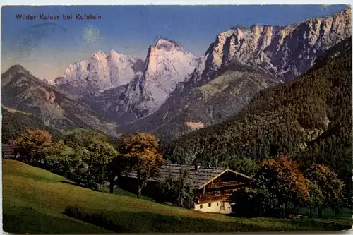 Kaisergebirge, Kufstein und Umgebung/Tirol - wilder Kaiser bei Kufstein -327344